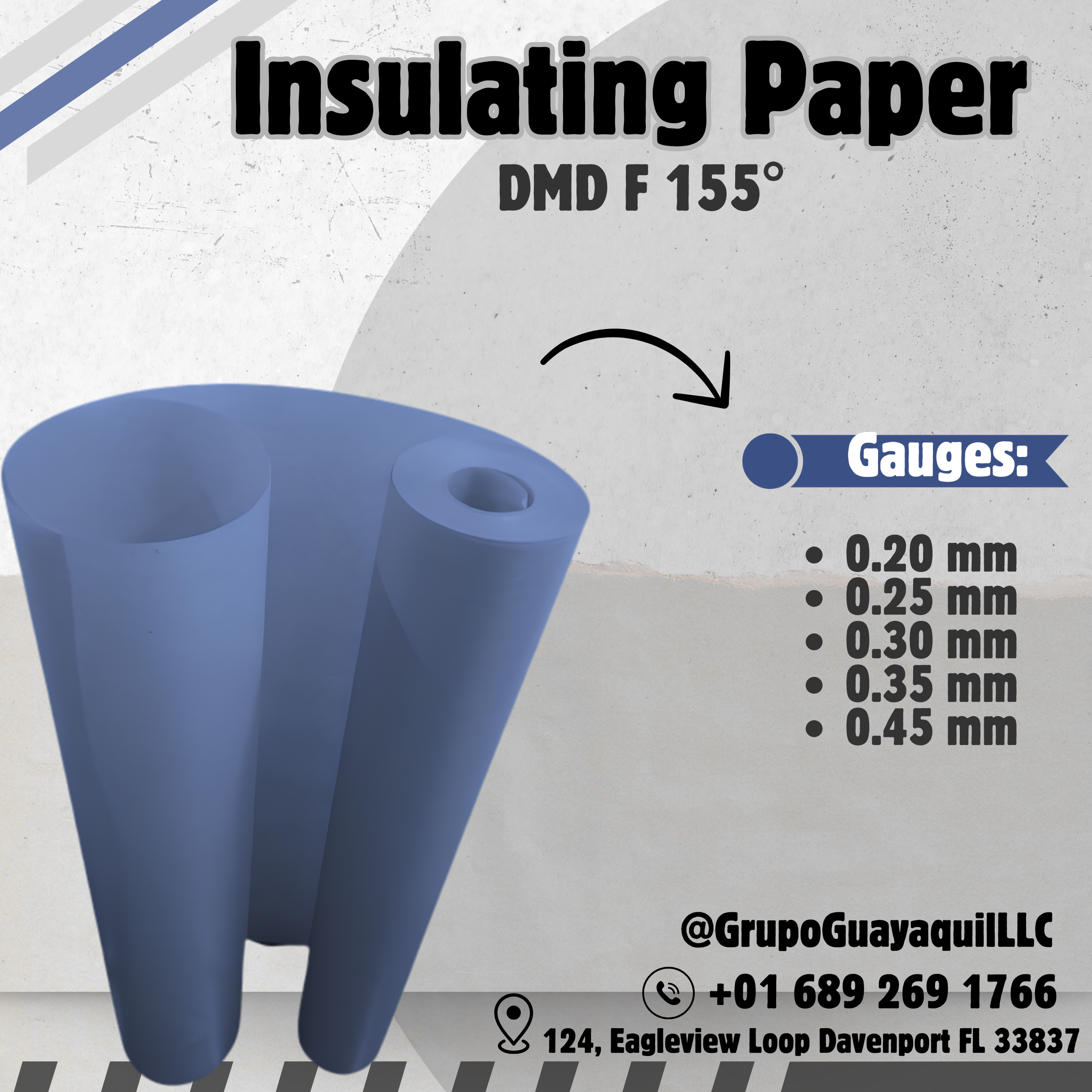 Papel aislante DMD